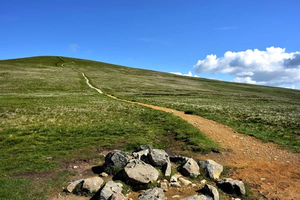 Fußweg Hinauf Stybarrow Dodd — Stockfoto