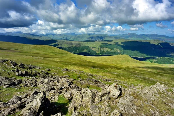 Thirlmere Přehrady Údolí — Stock fotografie