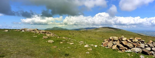 Skiddaw cairn Stybarrow üzerinde gelen 