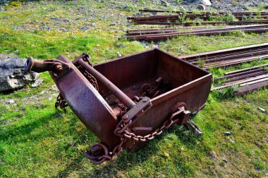 Unutulmuş ocağı makine uzak paslanma