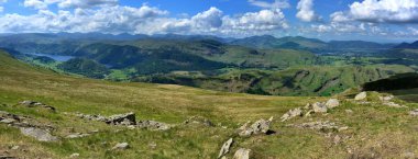Thirlmere ve fells Clafhow Pike dan