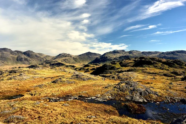 Scafells arasında büyük Moss'a