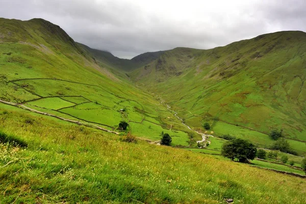 Gray Crag Hartsop Dood Tramite Threshthwaite Mouth — Foto Stock