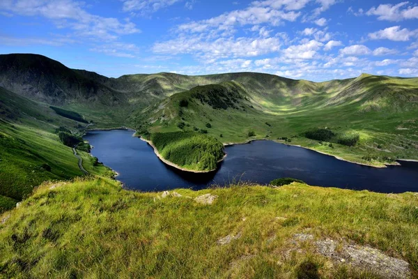 Die Fjells Über Mardale Head — Stockfoto