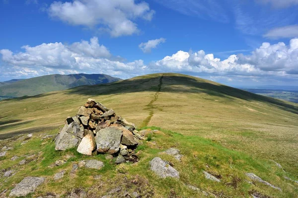 Skiddaw Massif Blencathra Partir Brochet Calfhow — Photo