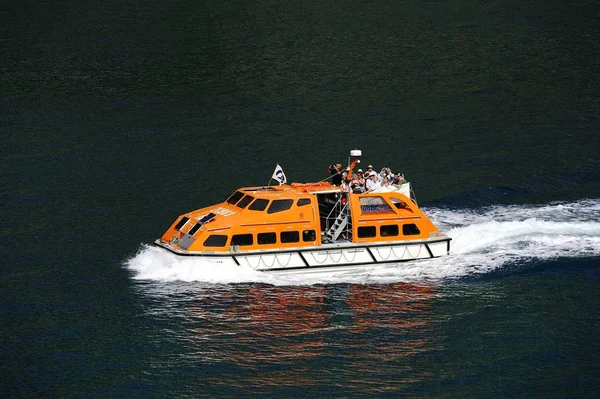 Sea Princess Kotor Montengero Julio Sea Princess Licitación Kotor Bay — Foto de Stock