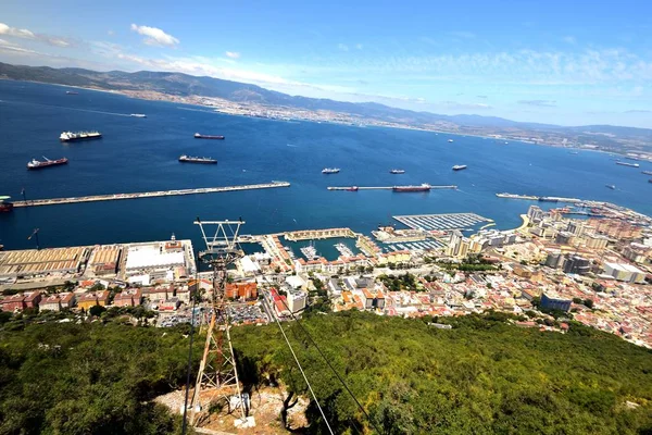 Petroleros Espera Venir Gibraltar —  Fotos de Stock