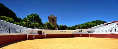 Mijas Costa del Sol Occidental, İspanya Haziran 2017 Bullring