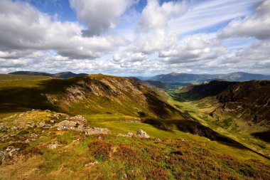 Kızlık Moor ve yüksek casus ridgeline