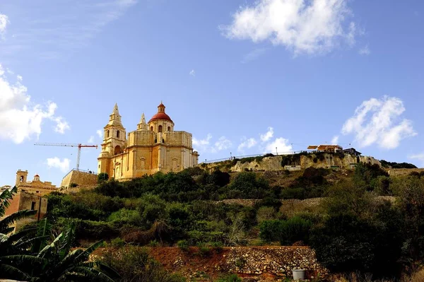 Santuario Nacional Nuestra Señora Mellieha — Foto de Stock