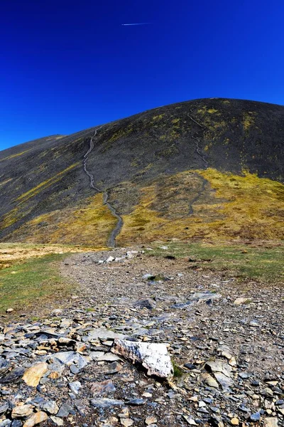 Caminho Para Cima Para Skiddaw Lado Carl — Fotografia de Stock