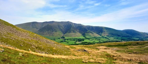 Bergkammen Van Blencathra Boven Threlkeld — Stockfoto