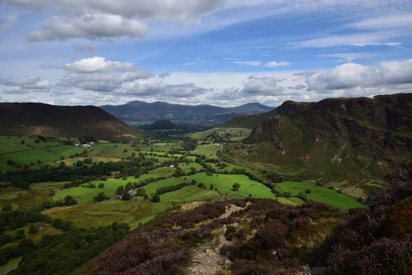 Skiddaw Blencathra Extremidade Escopo — Fotografia de Stock