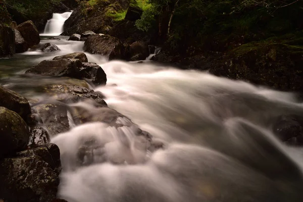 Fast Flowing Water Ritson Force — Stock Photo, Image