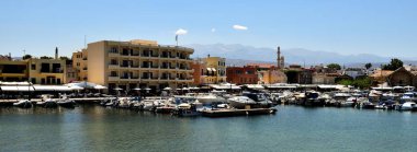 Hanya, Girit - 5 Temmuz 2018:Pleasure zanaat Hanya limanında