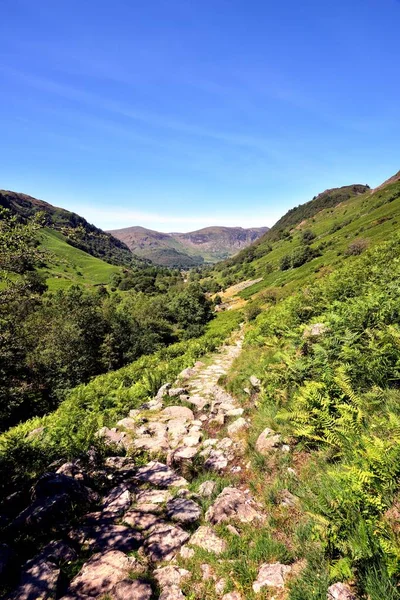 Sendero Piedra Sobre Greenup Beck High Spy — Foto de Stock