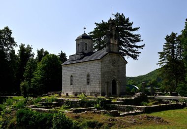 Cetinje, Montengero-3 Temmuz: Cetinje 'nin eski Vlah Kilisesi