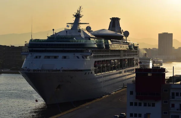 Piraeus Athene Griekenland Juli 2018 Visie Zeeën Haven Van Piraeus — Stockfoto