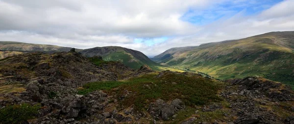 Blue skies over Seat Sandal — Stock Photo, Image