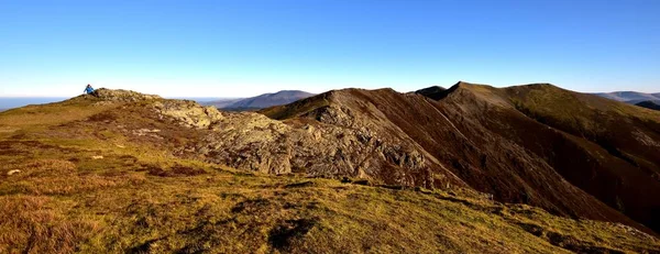 Gasgale 岩山に秋の日差し — ストック写真