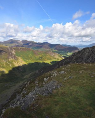 Scope End ve Little Town üzerinde güneş ışığı