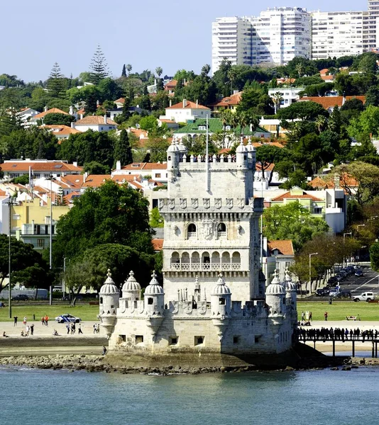 Der Turm von Belm auf dem Fluss tagus — Stockfoto