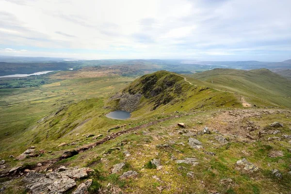 Coniston Water from Buck Pike — Stock Photo, Image
