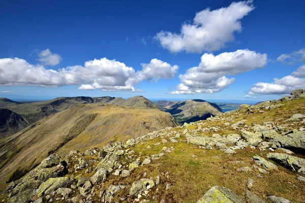 Vysokoúrovňový okruh Wasdale — Stock fotografie