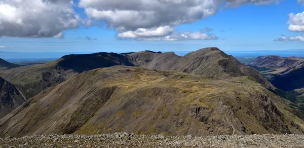 The Wasdale Horseshoe from Great Gables — Stock Photo, Image