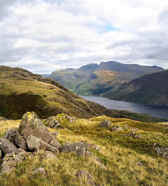 Highest fells in England from Buckbarrow — Free Stock Photo