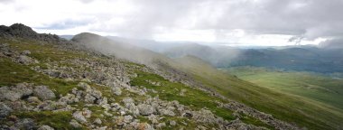 Slight Side 'ın yamaçlarındaki iskelet