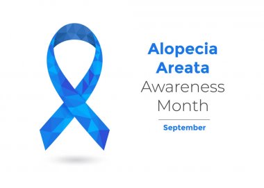 Alopesi Areata Farkındalık Ay Eylül kavramı