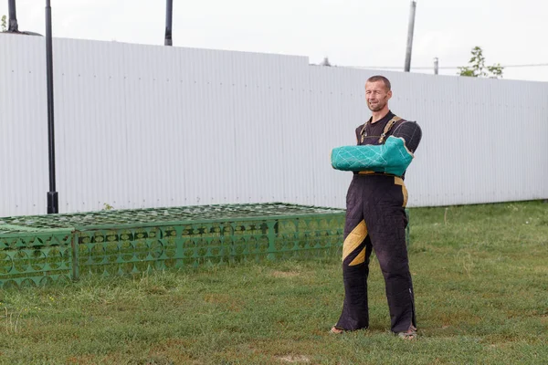 Instructor Ready Conducts Lesson Dog Outdoors Photo — Stock Photo, Image