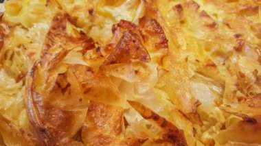 Arka plan doku ev yapımı lezzetli börek