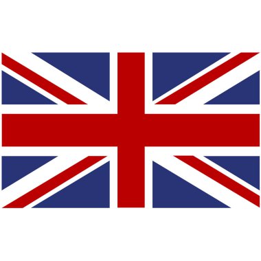 Büyük Britanya bayrağı. Vektör dosyası