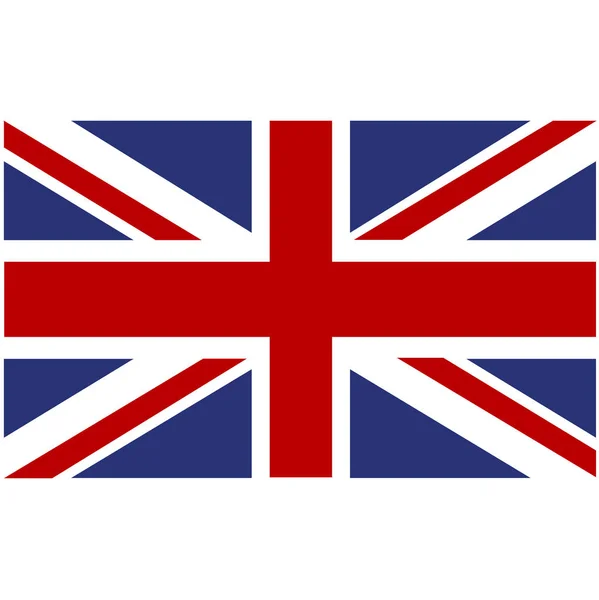 Flag of Great Britain. Vector file — Stock Vector