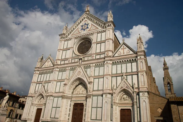Basilica Santa Croce Florence Italy — Stock Photo, Image