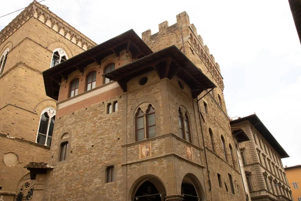 Palazzo Dell Arte Della Lana Florence Italië Galerie Met Gebouw — Stockfoto