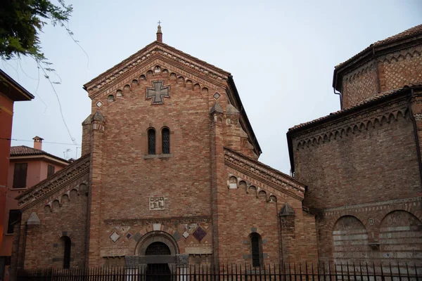 Βασιλική Santo Stefano Μπολόνια Ιταλία Επίσης Γνωστή Sette Αρχαιολογικού Πάρκου — Φωτογραφία Αρχείου