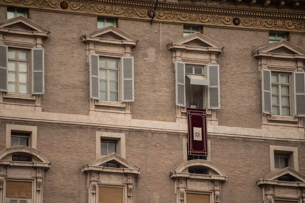 Πόλη Του Βατικανού Ρώμη Ιταλία Στην Πλατεία Του Αγίου Πέτρου — Φωτογραφία Αρχείου
