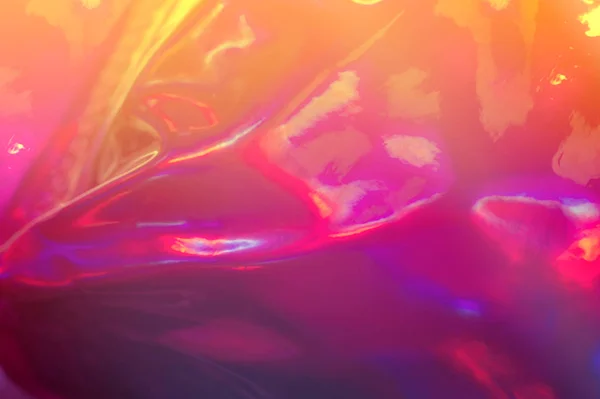 Абстрактная красочная голографическая футуристическая текстура . — стоковое фото