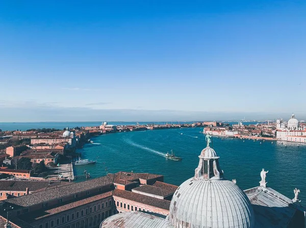 Vista aérea panorámica de Venecia Italia, Europa . — Foto de Stock