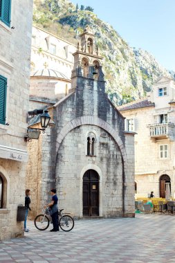 Kotor Karadağ, St Lukas Kilisesi görünümü