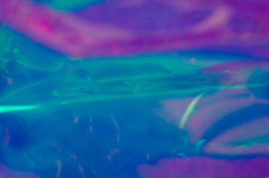 Bulanık soyut yanardöner holografik folyo arka plan