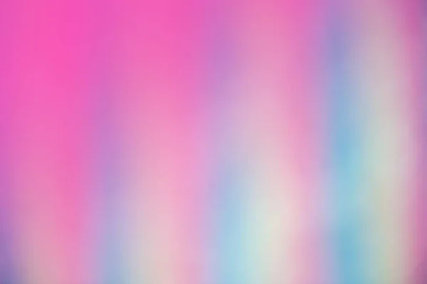 Blurry abstract iridescent holographic foil background — Stock Photo, Image