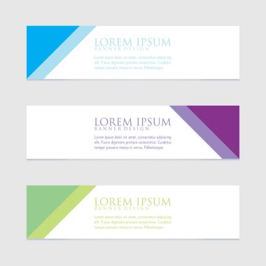 Vektör soyut tasarım afiş web şablonu. Vektör illüstrasyonu