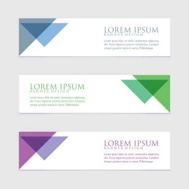 Vektör soyut tasarım afiş web şablonu. Vektör illüstrasyonu