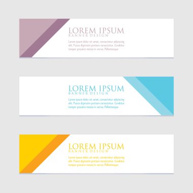 Vektör soyut tasarım afiş web şablonu. Vektör illüstrasyonu