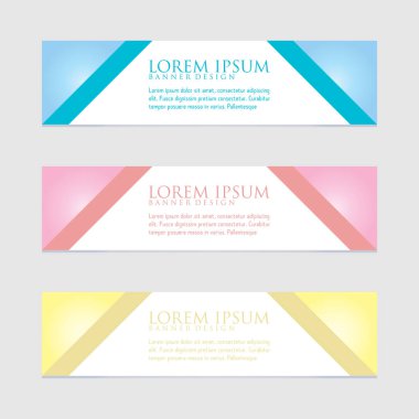 Vektör soyut tasarım afiş web şablonu. Vektör illüstrasyonu