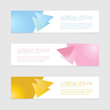 Vektör soyut tasarım afiş web şablonu. Vektör illüstrasyonu